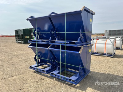 Quantity of (4) Suihe 3 ft 1 cyd Tolva autodescargable (Unused)