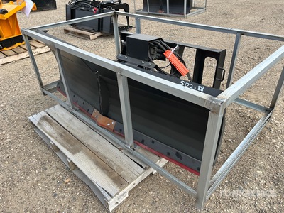 Suihe 72 in Skid Steer Snow Blade (Unused)
