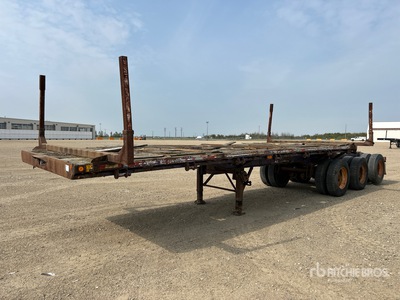 28 ft Tri/A Super B-Train Lead Remorque à plateau