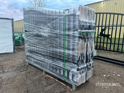 Quantity of (6) Suihe 20 ft x 6 ft Bi-Parting Brama wjazdowa (Unused)