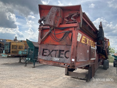 Extec Portable Incline Siebanlage