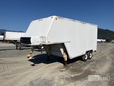 1991 Intercontinental Truck Body ITBC03 22 ft T/A Refrigerated Trailer