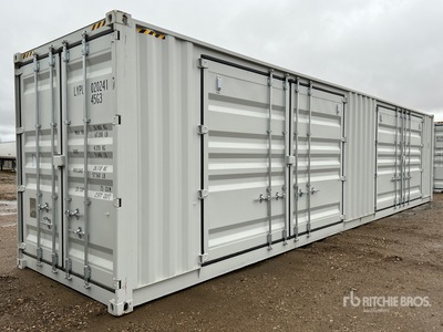 2025 40 ft High Cube Multi-Door Contenedor de almacenamiento