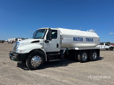 2019 International MV607 4000 gal 6x2 Water Truck