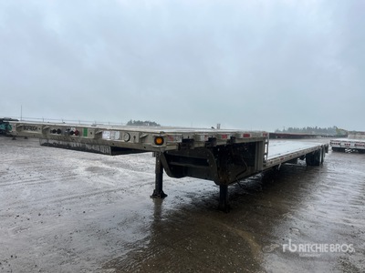 2013 Alutrec 53 ft T/A Single Drop Step Deck Trailer