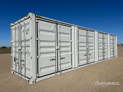 2025 40 ft High Cube Multi-Door حاويات تخزين