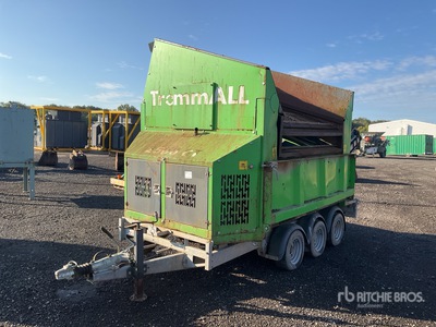 2017 TrommALL 2500GT Trailer Mounted Planta de cribado
