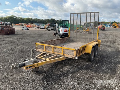 Indespension 3500kg Plant Trailer Remolque Portamaquinaria