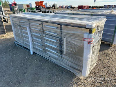 Suihe 9 ft 4 in 18-Drawer Workbench (Unused)