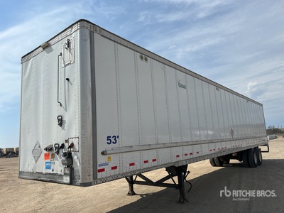 2017 Vanguard 53 ft x 102 in T/A Van Trailer
