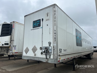 2019 Hyundai 53 ft x 102 in T/A Van Trailer
