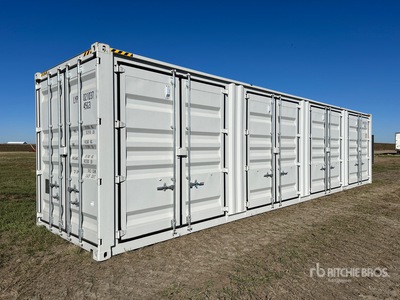 2025 40 ft High Cube Multi-Door حاويات تخزين