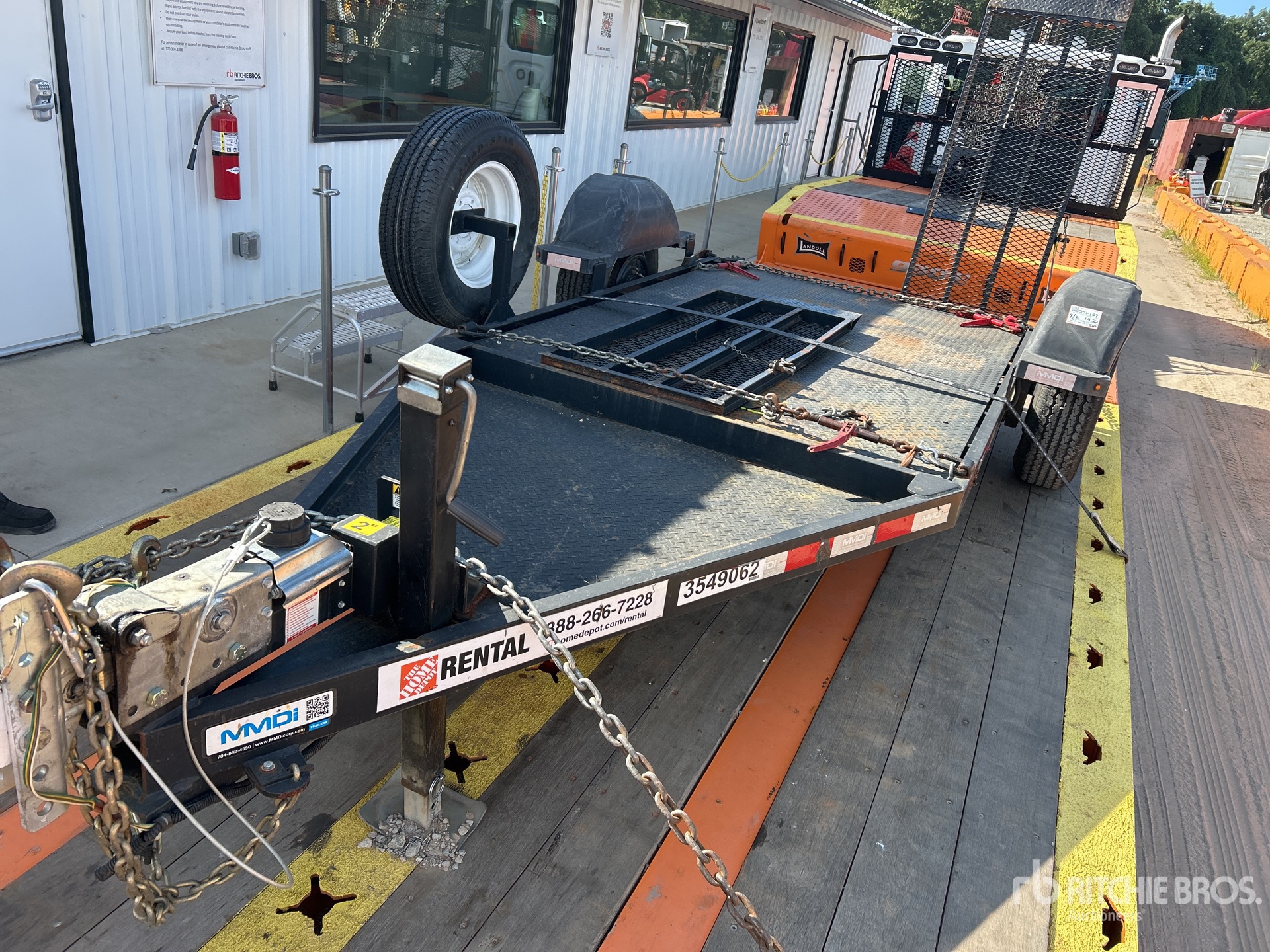 2021 MMDI 58RX10 Equipment Trailer