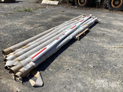 (6) Magnetic Access Barrier Arm Components