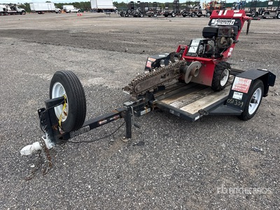 2018 Barreto 5 ft S/A Trencher Trailer