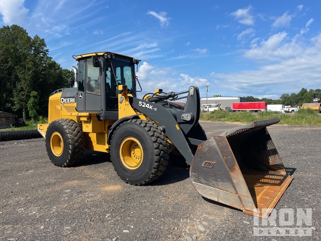 CARGADOR FRONTAL 2018 JOHN DEERE 524K