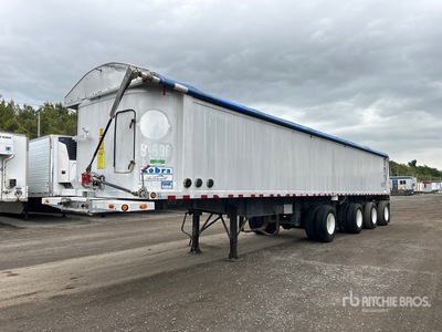 2017 Cobra Aerow 44 ft Quad/A End Dump Trailer