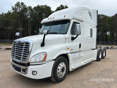 2017 Freightliner Cascadia 125 6x4 Tracteur Routier Couchette