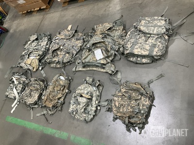 (17) Large Field Pack Sets & (10) Assault Packs