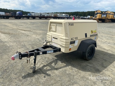 2020 Doosan P185WDO-T4F Mobile Air Compressor