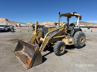 2007 John Deere 210LE 4x4 Cargadora para trabajos de jardinería