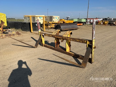 60 in Q/C Forche per pala gommata - Fits Case 621