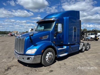 2014 Peterbilt 579 6x4 Sleeper Truck Tractor