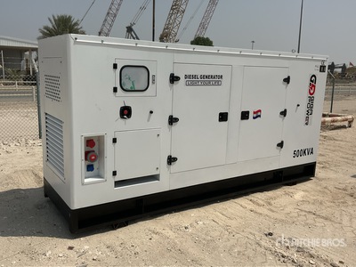 Giga Power LT-W400GF 500 kVA Skid-Mounted Generator Set (Unused)