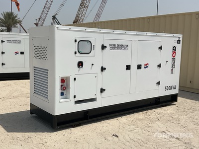 2025 Giga Power LT-W400GF 500 kVA Skid-Mounted Generator Set (Unused)