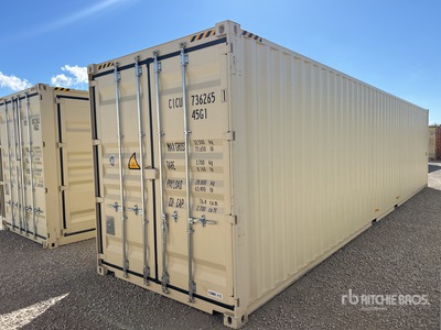 2025 40 ft High Cube Lagercontainer