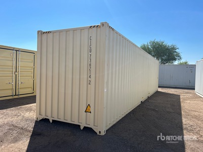2025 40 ft High Cube Contenedor de almacenamiento