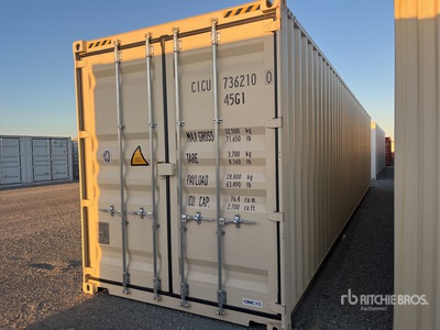 2025 40 ft High Cube حاويات تخزين