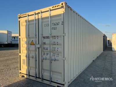 2025 40 ft High Cube حاويات تخزين