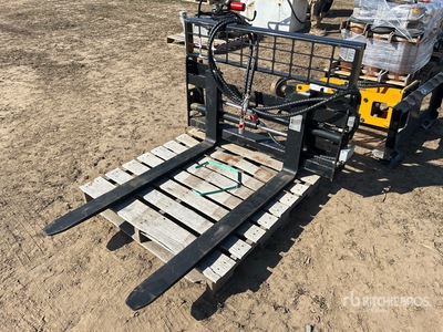 AGT SA-FT 48 in Skid Steer Forks - Fits AGT SA-AD