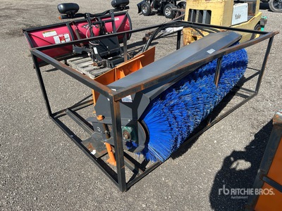TMG AB72 73 in Skid Steer Rotary Angle Broom