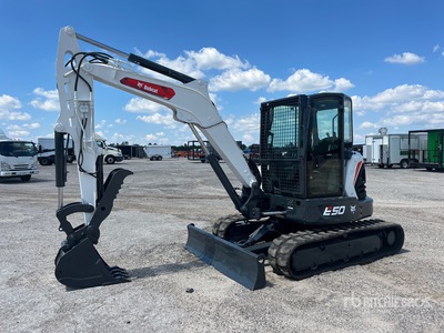 2021 Bobcat E50 Tracked Excavator