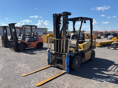 2011 Yale GDP060VXNYSE093 5700 lb Cushion Tire Forklift