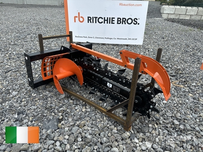 2025 GIYI GY-D39F Skid Steer Trencher (Unused)