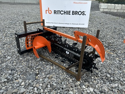 2025 GIYI GY-D39F Skid Steer Trencher (Unused)