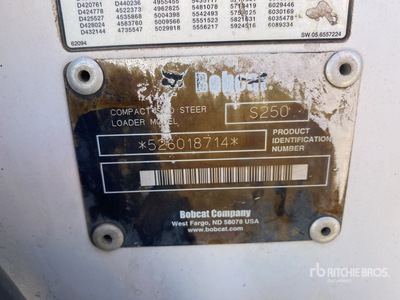 2005 Bobcat S250 Minicargadora