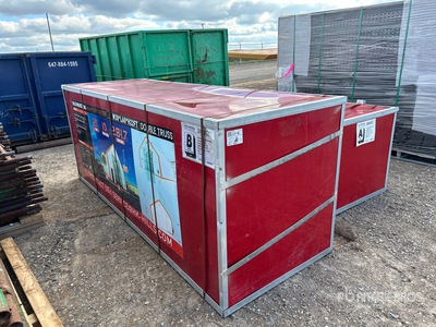 HIlls Industrial 30 ft x 60 ft Double Truss Storage Building
