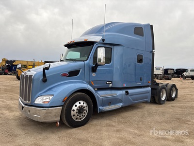 2022 Peterbilt 579 6x4 Sleeper Truck Tractor