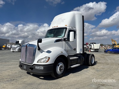2016 Kenworth T680 4x2 Cabeza Tractora Cabina Corta
