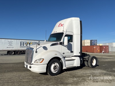 2014 Kenworth T680 4x2 S/A Day Cab Truck Tractor