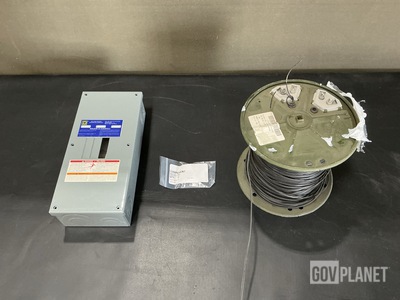 (32) Pins, (33) Load Center Covers, (9) Telephone Cable & Assorted Items