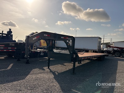 2025 Metalium 40 ft T/A Gooseneck Plant Trailer