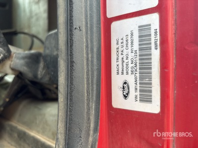 2012 Mack CHU613 Winch Truck (Inoperable)
