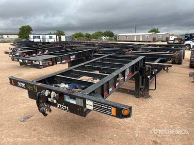 2019 Fontaine HADCC42WSA Spread Axle T/A Sand Box Container Trailer