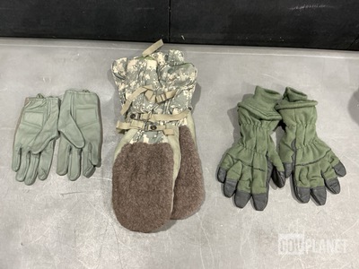 (17) Pairs of Gloves, (2) Parkas, (8) Pairs of Combat Gloves & Assorted Items