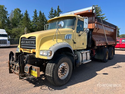 2012 Mack GU713 6x4 Snow Plow Truck (Inoperable)